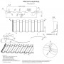 Металлочерепица МП Монтекристо-X NormanMP (ПЭ-01-8017-0.5)