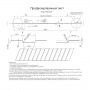 Профилированный лист С-8х1150 (ПЭ-01-7035-0.5)