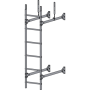 Лестница стеновая PRESTIGE ZN 400 1,2м