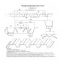 Профилированный лист Н-60х845 (ПЭ-01-3005-0.7)