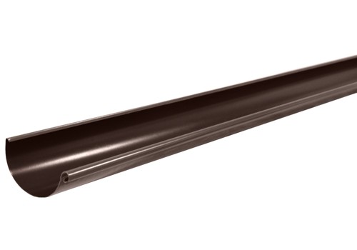 Grand Line Желоб полукруглый 125 мм 3 м RR 32 темно-коричневый